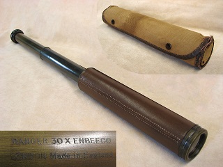 Newbold & Bulford 2 draw field telescope (Enbeeco Ranger 30x magnification model)